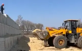 Габионные конструкции насыпного типа