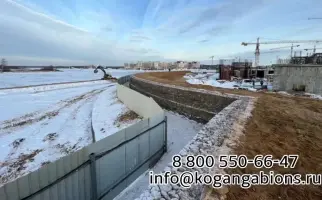 Террасирование и берегоукрепление ГСИ