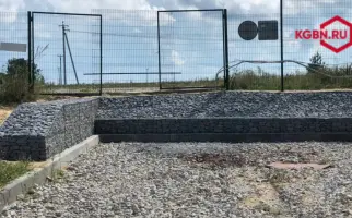 Укрепление откоса ГСИ
