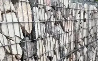 Террасирование сварными габионами