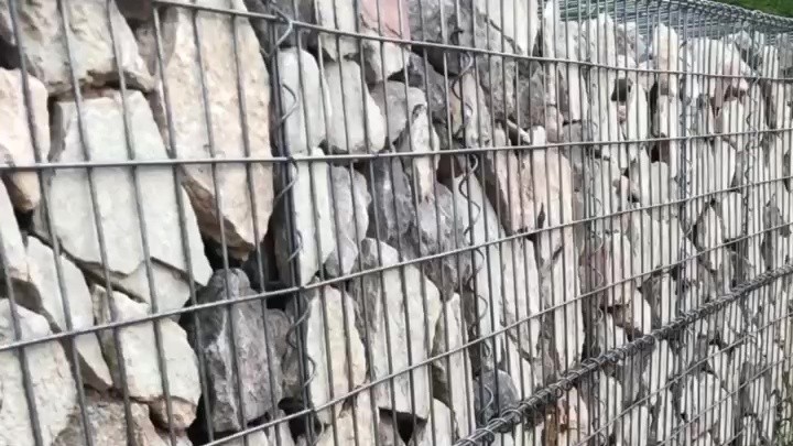 Террасирование сварными габионами